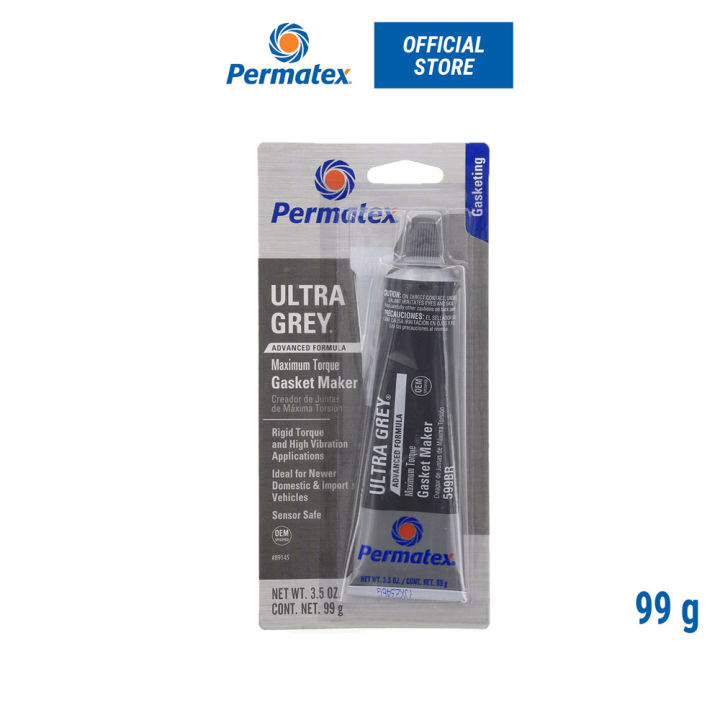 Permatex Ultra Grey Gasket Maker High Torque ซิลิโคนแทนปะเก็น อัลตร้า เ