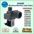 Sharp ESX705 ESX715 ESX805 ESX905 ESX115 ESX858 ES818X ES718X(Origina Factory)Washing Machine Water Feed Valve Inlet Valve. 