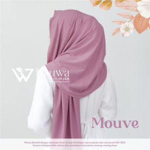 Pashmina Oval Instan Jersey SUPER hauwa