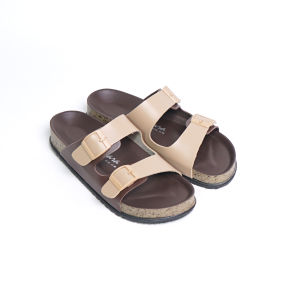 Sandal Flat Wanita Sara Sara JINNY COLOR Sendal Gesper Ban Dua Sandal Slop Terbaru