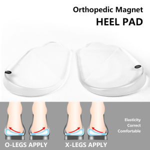 1 Pasang Magnetik Pijat Sol Gel Penyerapan Guncangan Dukungan Postur Korektif Sol Sisipan Bantalan