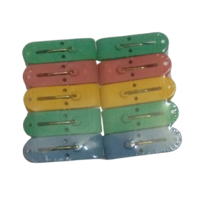 Combo 10 cây kẹp nhựa phơi quần áo tiện dụng(6x2cm)