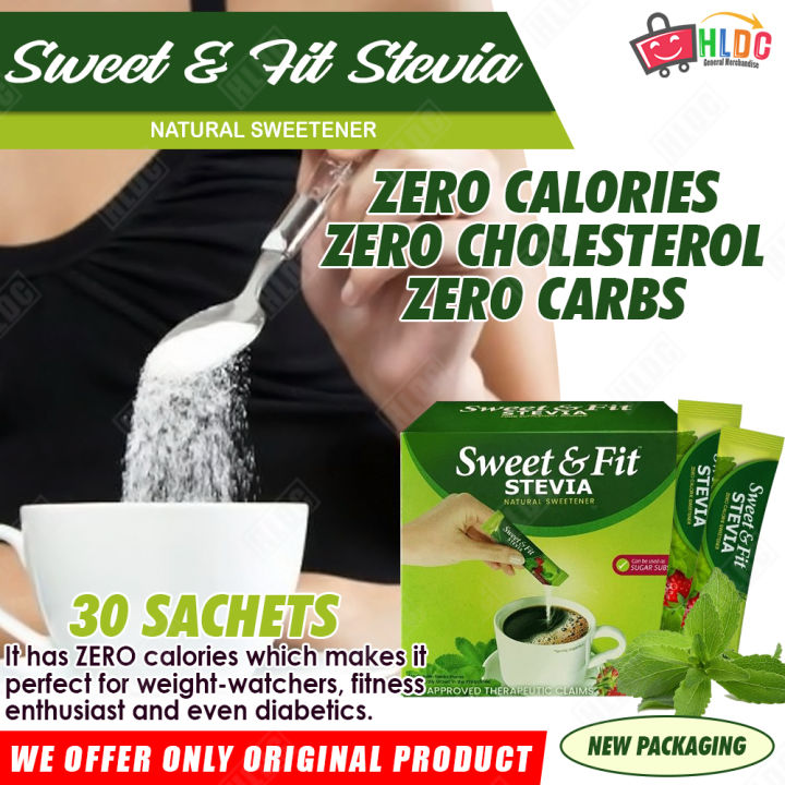 Glorious Blend Sweet & Fit Stevia 30s, Food Supplement Powder, Organic