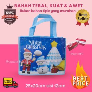 Tas souvenir Natal Paskah Goodie Bag Natal christmas Sekolah Minggu Souvenir Natal xmas Paskah Easter Promo Termurah Sale terlaris tebal murah