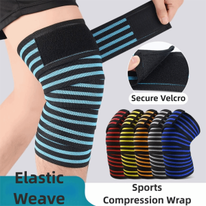 SIDSI Elastic Knee Wraps 1808CM Compression Straps Knee Bandages Training Equipment Knee Pads Squats Training Knee Braces Weight Lifting