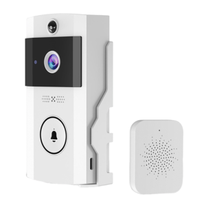 QEARC Waterproof Visual Intercom Doorbell Wireless Solar Power Smart Home Doorbell Easy Installation Home Security Front Door Camera Outdoor Surveillance