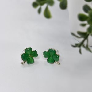 Phong cách Hàn Quốc Sweet Earings: đinh tán giọt lủng lẳng ôm bánh xích