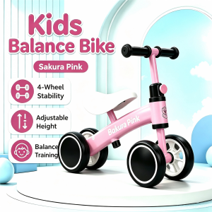 IMUTO Balance Bike for Kids 1 to 3 years old toy for kids Mini Baby Bike with four wheels Scooter Kids Bike Baby Walker Toddler kids Scooter