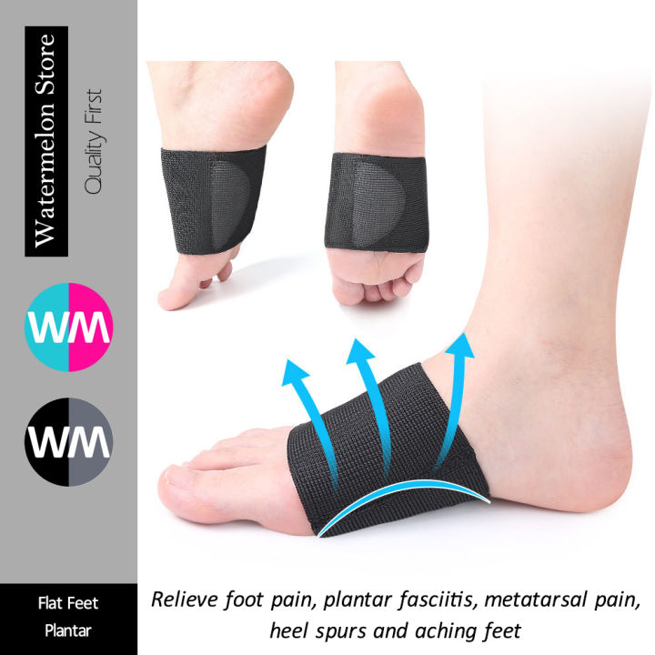 Pair Flat Feet Foot Arch Support Pad Care Orthopedic Adjuster