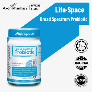 【Limited-time offer】Life space Broad Spectrum Probiotic 60 Capsules | Improve Digestive Health | Reduce Constipation & Diarrhea | 成人广谱益生菌