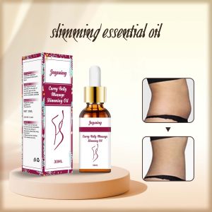 Jaysuing Slimming Oil Belly Massage Weight Loss Anti Cellulite Promote Fat Burning Promote Blood Circulation Thin Body Shaping Firming Mild Safe And Effective Slimming Body Care 30ml