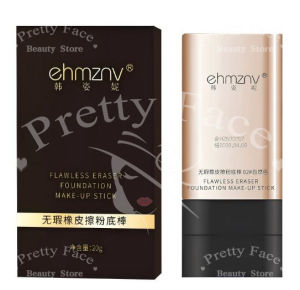 BUY 1 TAKE 1 Foundation Stick With Brush 20g Moisturizing No Creasing Stick Flawless Moisturizing Foundation Stick Base Makeup Concealer Lasting Makeup Makeup Foundation Concealer Lasting For Christmas Gift