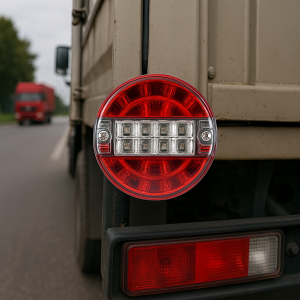 Lampu Stop Bulat Belakang 5inch Fuso Hino Truk Mobil 24volt 12volt Universal Waterproof Premium