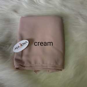 HAJENA - HIJAB PASHMINA ZAHRA 200x75 JILBAB PASMINA CERUTY BABYDOLL PREMIUM