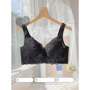 【SingaBralette】Minimizer Bra หน้าอกใหญ่ดูชุดชั้นในขนาดเล็กไร้สาย Anti-Sagging Ultra-Thin Lace Soft Full Cup ปรับชุดชั้นในขนาดใหญ่