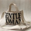 GENTLEWOMAN Mini Totebag Tote bag Kanvas Wanita Slingbag Tas Selempang Kecil GENTLE WOMAN. 