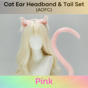 Mens Lifestyle: Cat Headband with Flexible Tail Roleplay/Cosplay Set (AOFC)