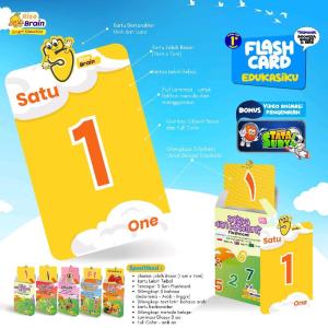 Flash Card Risebrain Smart Education Tema Alfabet 3 Bahasa Indonesia Arab Inggris Ukuran Besar Tebal