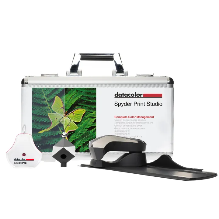 Datacolor Spyder Print Studio: Ultimate Kit for Complete Photo Color Management from Capture Through Editing to Print