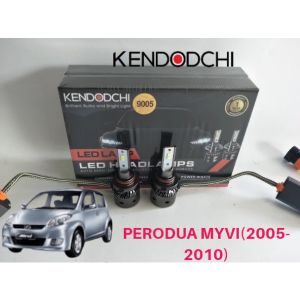 🔥READY STOCK🔥KENDODCHI 2Pcs 9005 LED Car Headlight FOR PERODUA MYVI(2005-2010) product by Malaysia
