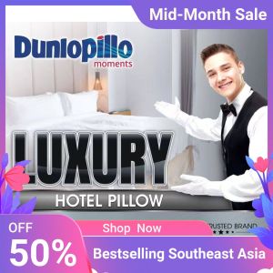 DUNLOPILLO Luxury Hotel Pillow [Free pillow case] [Ready Stock] ** Sabah & Sarawak Area Not Available