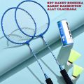 Set Raket Boshika / Raket Badminton / Alat Olahraga Bulu Tangkis. 