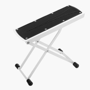 DECINIEE Nail Pedal Footboard Tool Stool Beautifying Folding Floor Mat Stable Shelf Metal Iron Pipe Adjustable Support Portable Step