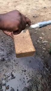 LZD  Supply Low Salt Easy Foaming Hair Plastic Packaging Small Coconut Shell Brick Nutrient Soil Planting Vegetables Succulent Plant Cultivation Substrate