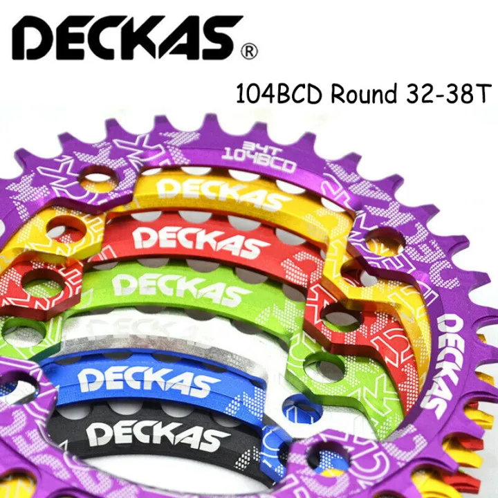 Deckas 104bcd Vòng Hẹp Xích rộng 104bcd MTB 30T 32T 34T 36T 38T ...