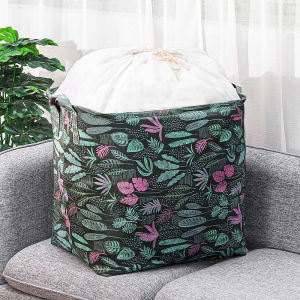 Candy Online 100L Large-Capacity Quilt Storage Bag Foldable Clothes Storage Bag Toy Organizing Bag