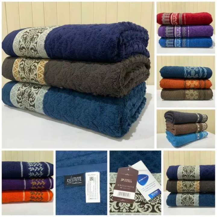 Handuk Terry Palmer 70x140 by Terry Palmer / Handuk Hotel / Handuk Mandi Dewasa Tebal Termurah