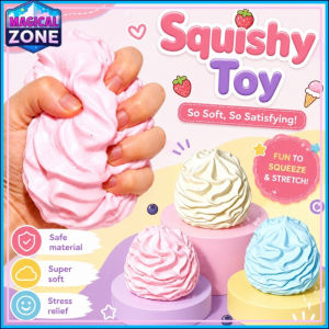 Non-toxic Safe Cream Simulation Squishy Toy Soft Durable Portable Slow Rebound Stress Relief Toy