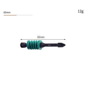New cross rainbow spring screwdriver head strong magnetic super hard non-slip screwdriver