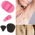 Smooth Away Facial Hair Remover Pads Exfoliation Kit for Women Girls, Smooth Legs and Facial Hair Removal Pads in 2 Sizes, Fine Black Sandpaper for Lips and Skin, Hair Removal and Exfoliation Kit. 