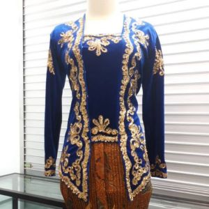 Atasan kebaya dewasa bludru klabang