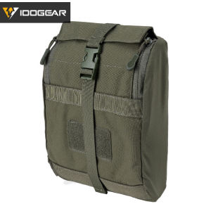 IDOGEAR Tactical GP Pouch MOLLE CP Style General Purpose Pouch for Vest Multi-Function Tactical Hydration Backpack Utility Pouch 35109
