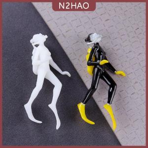 N2HAO Diver 3D Micro cảnh quan Mini nhựa điền nhựa quyến rũ đồ trang sức làm nguồn cung cấp Silicone khuôn điền Phụ kiện cho DIY Nhựa thủ công mỹ nghệ