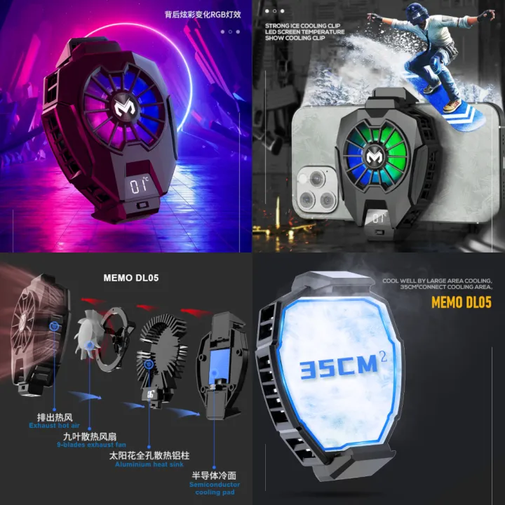 MEMO%20DL05%20DL01%20FL05%20Gaming%20Cooling%20Fan%20Radiator%20Handphone%20Game%20Kipas%20Penyejuk%20Telefon%20Bimbit%20Mobile%20Phone%20Cooler%20-%20Image%203