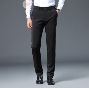 Quần Âu Nam Hàn Quốc Quần Tây Nam Dáng Ôm Vải Co Giãn Không Nhăn Cao Cấp