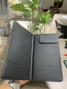 Bìa kẹp bill thanh toán bằng da kích thước 12x21 cho nhà hàng khách sạn