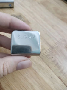 [Hộp 5 cái] U inox 304/ Kẹp kính chữ u/ Bát kính cửa cường lực - 3cm 4cm