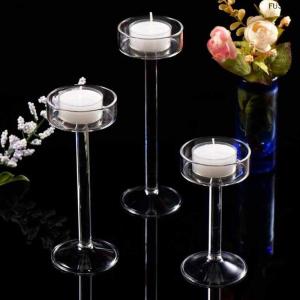 [COD] FUSHI0 1Pc Candle Holders Set Tealight Candle Holder Home Wedding Decor