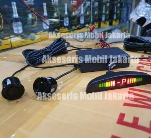 SENSOR PARKIR MUNDUR MOBIL CIVIC 2 TITIK HITAM LCD RADAR DISPLAY