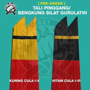 [PRE-ORDER] TALI PINGGANG SILAT GURULATIH/ BENGKUNG SILAT/ BELT MARTIAL ART BERKUALITI TEBAL & MURAH