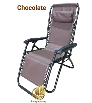 KERUSI MALAS / LAZY CHAIR ZERO GRAVITY FOLDABLE RECLINING CHAIR XXL