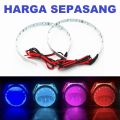 Lampu LED Devil Eye Projector 360 Demon Eye Projie BiLED 2.5 Inci / 3 Inch Motor Mobil. 