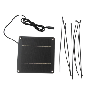 Multipurpose 12V 4W Solar Power Board Module with 5521 Port for Low Wattage Appliances Outdoor Use