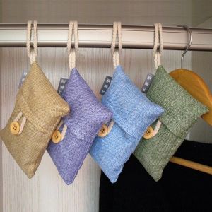 5pcs 100g Nonwoven Fabric Bamboo Carbon Activated Charcoal Bag Air Freshener