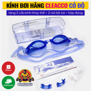 Kính bơi có độ hãng CLEACCO dành cho người lớn cận thị trẻ em trên 10 tuổi - bảo vệ mắt tối đa cam kết chất lượng phù hợp với giá tiền