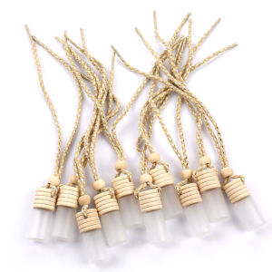 [Alex Do] Hot Sale 10pcs 5ml Car Perfume Bottle for Essential Oils Air Freshener Perfume Pendant
